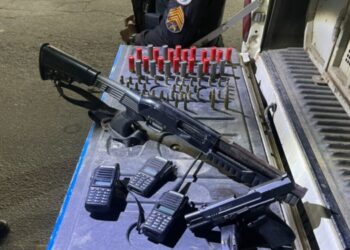 Segurança de armas do tráfico é preso