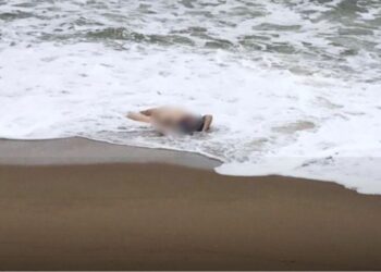 Corpo de mulher encontrado na praia de Saquarema