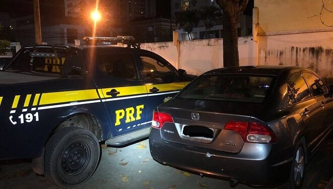 Veículos roubados são recuperados pela PRF
