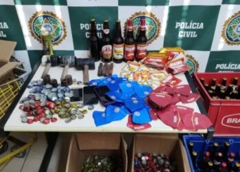 Polícia Civil fecha galpão utilizado para falsificar cervejas