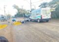 Motociclistas feridos após colisão na Marina de Búzios