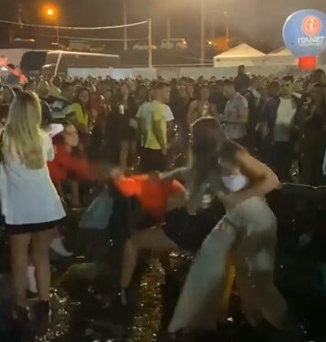 Pancadaria rolou solta no fim de semana pela região