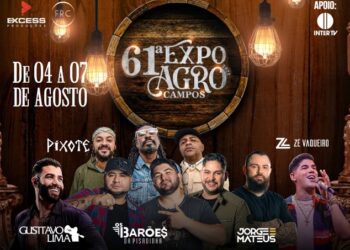 61ª Expo Agro de CAMPOS dos dias 04 a 07 de agosto
