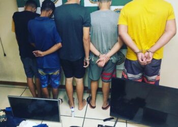 Quadrilha especializada em roubo a residência é presa