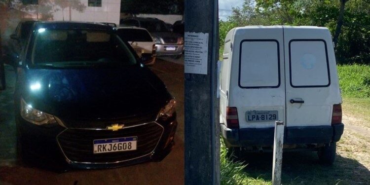 PM recupera carros roubados na Região