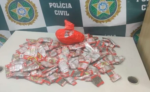 Mulher é presa tentando transportar drogas do Rio para a Região