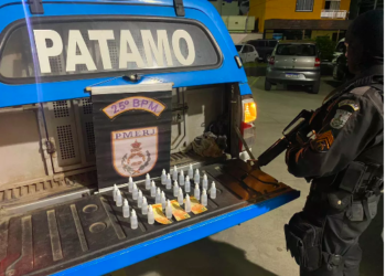 Dois homens são presos transportando loló