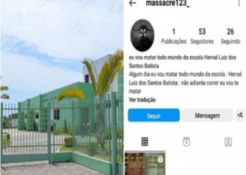 Página em rede social ameaça alunos de escola municipal de SFI