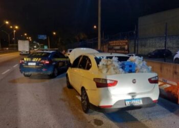 Homem é preso transportando 17 quilos de drogas com destino a Cabo Frio