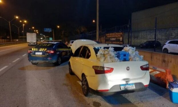 Homem é preso transportando 17 quilos de drogas com destino a Cabo Frio