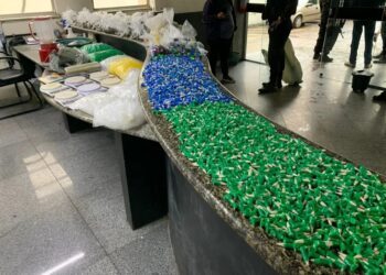 Operação policial apreende grande quantidade de drogas em Campos