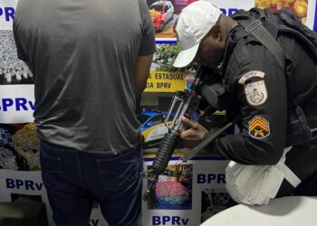 Traficante é preso com 1kg de maconha na Via Lagos com destino a Cabo Frio