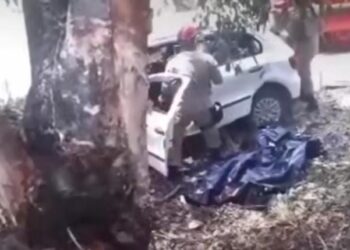 Casal e criança morrem em acidente na BR-356, em Sapucaia