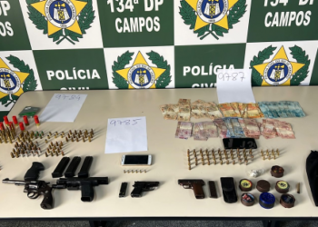 Operação de combate ao comércio ilegal de armas é deflagrada em Campos