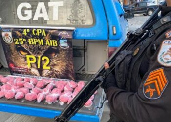 Menor é apreendido com mais de mil pinos de cocaína em Cabo Frio