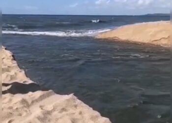 Canal extravasor da Lagoa de Imboassica é aberto nesta quinta-feira (17)