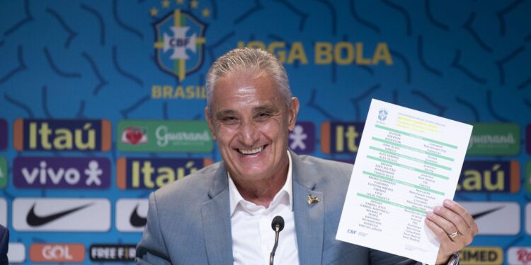 Tite anuncia os 26 jogadores convocados para a Copa do Mundo