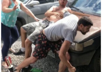 Confusão e ameaça são registradas na manhã deste sábado (12)