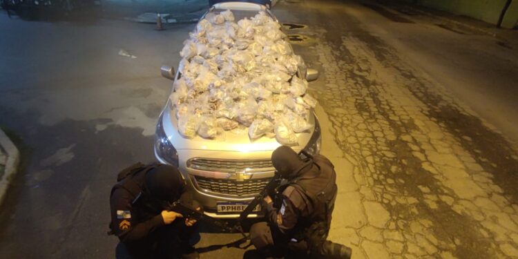 BPRv prende traficante que transportava carga de maconha e cocaína avaliada em R$ 150 mil