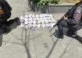 PM prende traficante com 2.500 pinos de cocaína em Unamar
