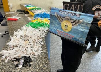 PM apreende drogas no bairro Bela Vista, em Macaé