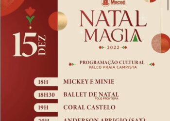 Decoração “Natal Magia Macaé” é inaugurada nesta quinta-feira (15)