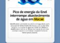 Abastecimento de água é interrompido em Macaé