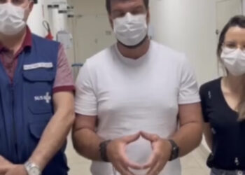 Prefeito anuncia queda de número de casos da COVID-19 em município