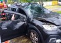 Ex-vereador e família sofrem grave acidente na BR-101