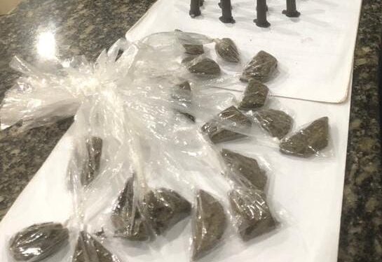 PM apreende drogas em Carapebus