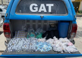 PM apreende drogas em Cabo Frio