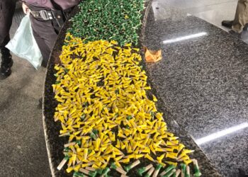 PM apreende 3 mil pinos de cocaína em Campos