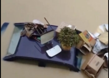 Chuva eleva rios e bairros ficam novamente alagados no Noroeste Fluminense