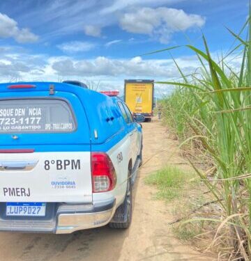 Assaltantes armados roubam carga de bebidas avaliada em R$ 9mil, em Campos