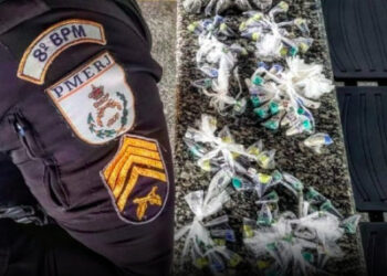 PM apreende mais de 70 pinos de cocaína