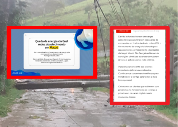 Efeito dominó: Enel e Cedae têm serviços paralisados após vendaval