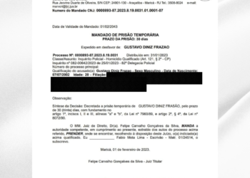 Caso Maria Eduarda: Justiça expede mandado de prisão temporária contra suspeito