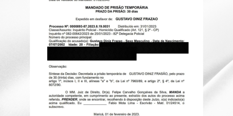 Caso Maria Eduarda: Justiça expede mandado de prisão temporária contra suspeito