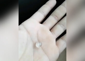 Noroeste Fluminense registra chuva de granizo e vendaval