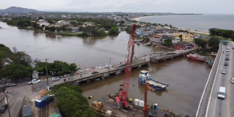 Duplicação da Ponte da Barra segue a todo vapor