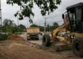 Prefeitura realiza intervenção para melhor fluxo em bairro