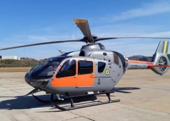 Acidente com helicóptero da Marinha é registrado. Armada emite nota