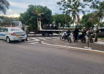 Operações de trânsito: motocicletas irregulares são apreendidas