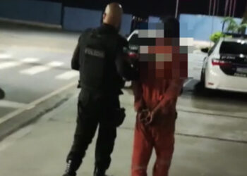 Homem é preso após agredir e atear fogo em companheira