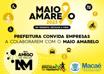 Maio Amarelo: Prefeitura convida empresas para campanha de segurança no trânsito