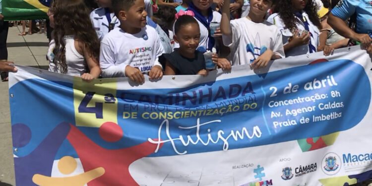 nãosomosinvisíveis: 4ª Caminhada pelo Autismo Macaé é realizada neste domingo (2)