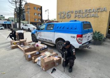 PM recupera carga avaliada em R$28 mil