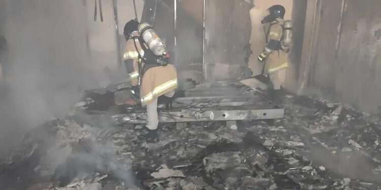 Centro de Convenções pega fogo na tarde de domingo (14)