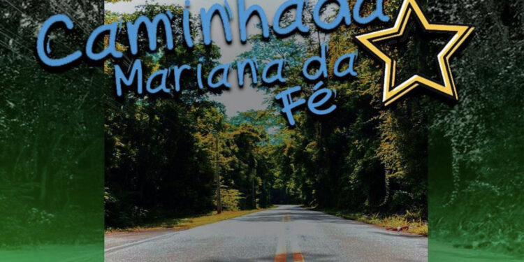 Caminhada Mariana da Fé é realizada neste sábado (27)