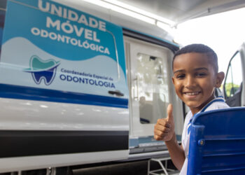 Unidade Móvel Odontógica na rede municipal de ensino